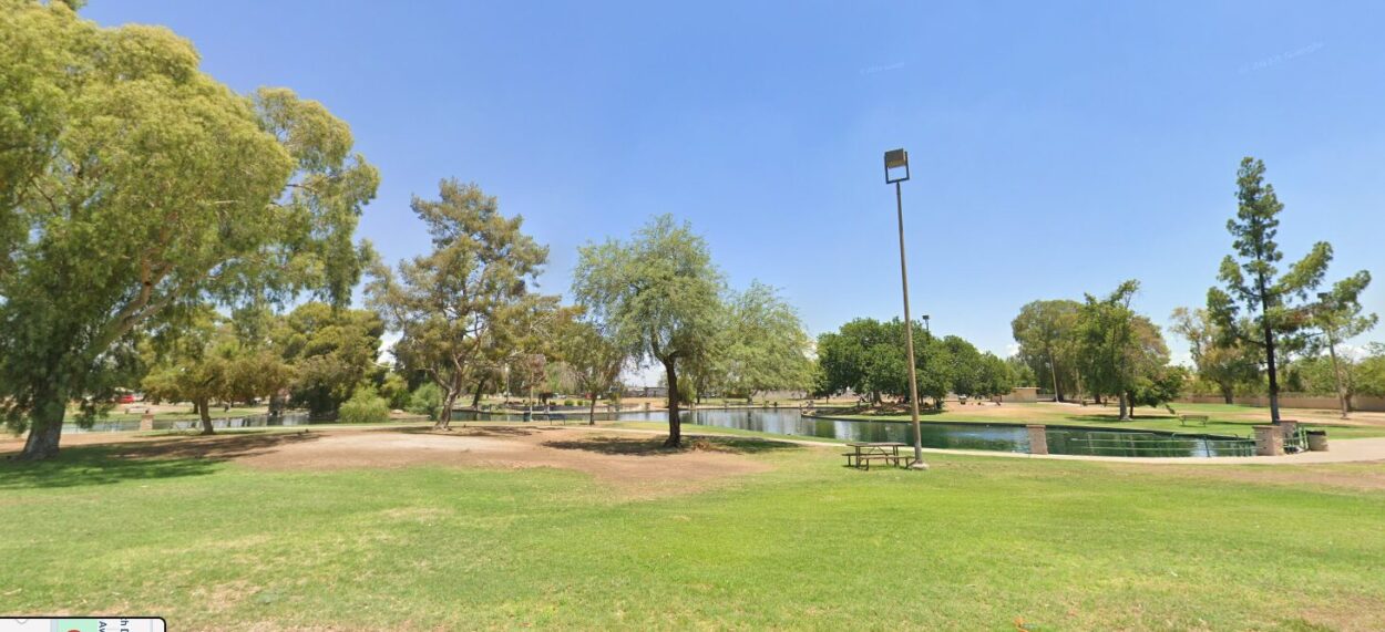 The body of a man was pulled from a community lake in Glendale on Thursday afternoon, authorities s...