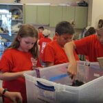 Camp Zoo campers learn about animals, plants, and the world around them. (Shira Tanzer/KTAR News)