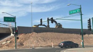 Construction to shut down stretch of Loop 101 in north Valley this weekend
