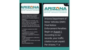 ADOT offers warning about scam texts demanding payment