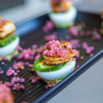 Salt + Lime will serve dishes such as diablo eggs at its new Arcadia location. (Photo: Salt + Lime Modern Mexican Grill)