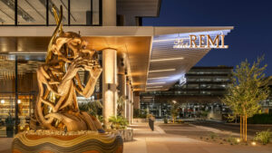 New sculpture on display in Scottsdale called 'The Flame'