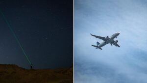 Laser lights shined at aircrafts in Arizona more than 300 times in 2025