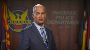 Matt Giordano takes office as new chief of the Phoenix Police Department