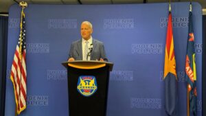 New Phoenix Police Chief Matt Giordano lays out priorities in first press conference