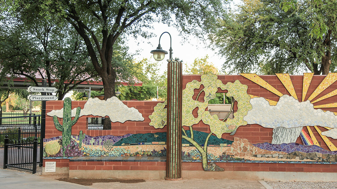 railroad park McCormick-Stillman Scottsdale new artwork renovations open to public...