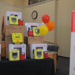 The Fiesta Sports Foundation donates 25 AEDs to Arizona schools. (Shira Tanzer/KTAR News)
