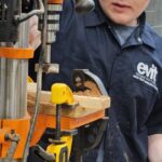 Students at EVIT practice manufacturing skills. (Shira Tanzer/KTAR News)