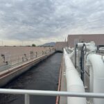 The 91st Avenue Wastewater Treatment Plant treats sewage water for reuse. (KTAR News photo/Heidi Hommel)
