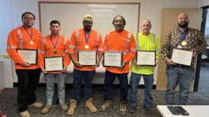 6 ADOT workers honored for forming human chain to save woman from canal water