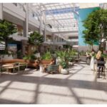 Rendering of renovations coming to Palm Court at Scottsdale Fashion Square. (Macerich)