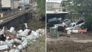 Search, cleanup efforts continue after devastating flooding in Gila County