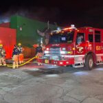 Firefighters responded to the fire at La Santisima around 2 a.m. on Sept. 27. (Phoenix Fire Department photo)