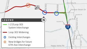 Work starts on 3-year freeway project to improve traffic flow near TSMC Arizona