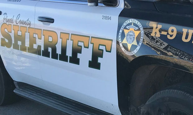 File photo of Pinal County Sheriff's Office SUV used for story about about suspect who was injured ...