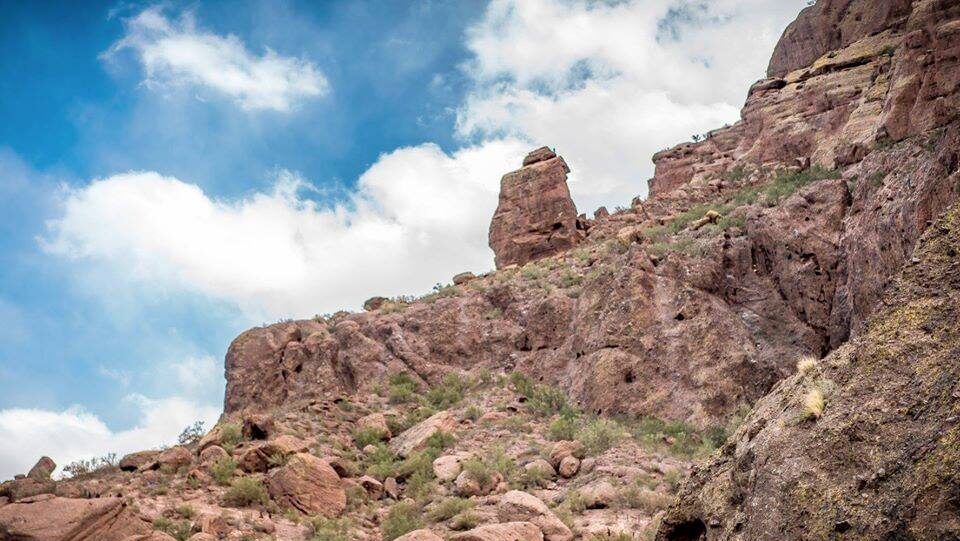Echo Canyon, a popular Phoenix trail, on Camelback Mountain temporarily closed until further notice...