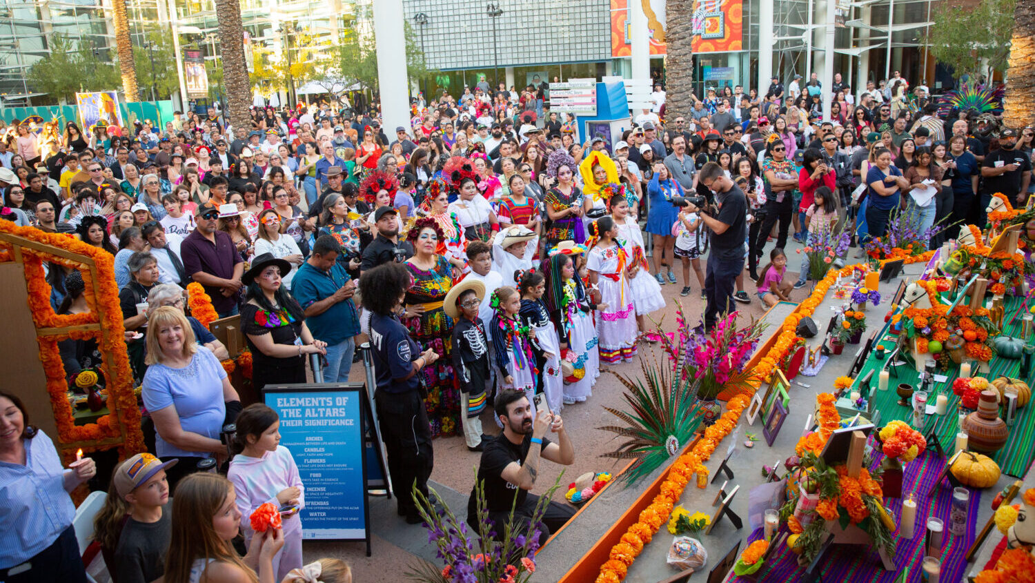 The Dia de los Muertos Festival returns to the Mesa Arts Center in downtown Mesa this weekend....