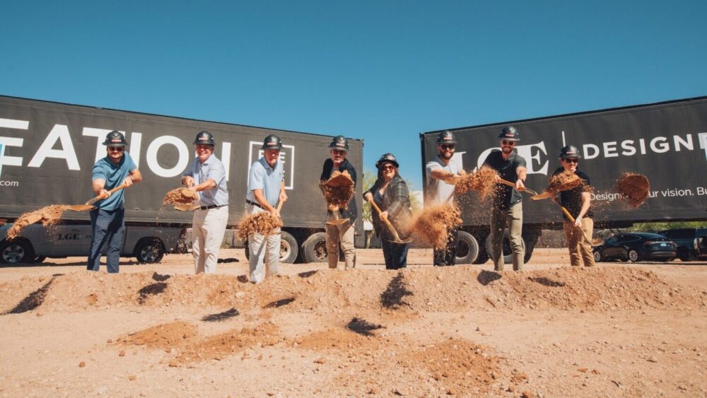 Construction began on a Glendale industrial complex Tuesday that is already partially preleased to ...