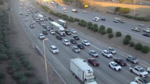 Morning commute disrupted by deadly overnight crash on Interstate 10