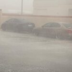 Heavy storms moved into the Valley on Monday afternoon. (Angie Dhiman photo)
