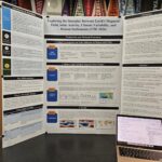 Akshay Lakshminarasimhan explains his science project. (Shira Tanzer/KTAR News)