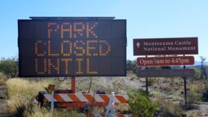 National monument in Arizona turns away tourists after federal government shutdown