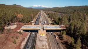 ADOT now over halfway done with I-17 wildlife overpass construction