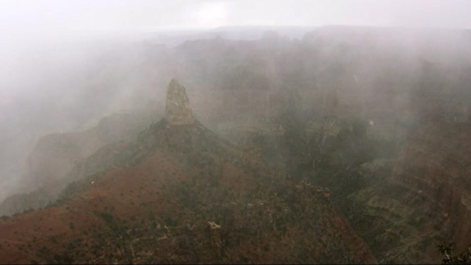 The Grand Canyon North Rim visitor season will end Friday....