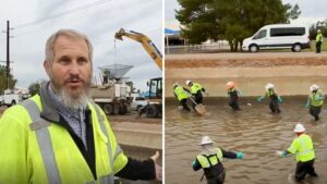 SRP draining Salt River canals, rounding up fish for infrastructure project