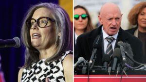 Gov. Katie Hobbs on reaction to Mark Kelly's comments: 'I'm not sure what the uproar is about'