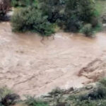 An Arizona driver is missing after his car was swept away in a flash flood. (YCSO photo)