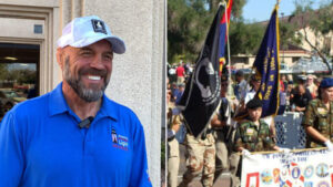 UFC Hall of Famer, Army vet Randy Couture leads Phoenix Veterans Day Parade