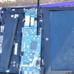 ruined equipment in Chandler school burglary pictured above