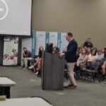 Scottsdale Unified parents and kids ask the governing board to keep their schools open. (Shira Tanzer/KTAR News)