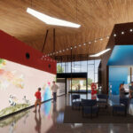 Gateway Library is Mesa's first new full-service library in 30 years. (City of Mesa rendering)