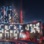 New renderings show the Atari Hotel that is coming to downtown Phoenix's Roosevelt Row. (Renderings: Räkkhaus)