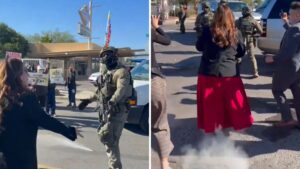 Arizona member of Congress says she was hurt by pepper spray during ICE raid in Tucson