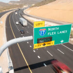 A project to improve 23 miles of Interstate 17 north of Phoenix is complete. (ADOT photo)