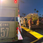 One person was found dead after a Mesa mobile home fire on Thursday. (Rural Metro Fire photo)