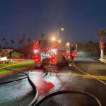 One person was found dead after a Mesa mobile home fire on Thursday. (Rural Metro Fire photo)