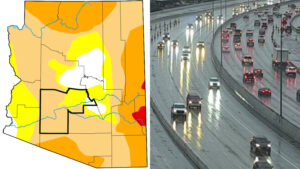Phoenix’s wettest fall on record eases short-term drought, preps soil for winter runoff