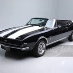 1967 Chevrolet Camaro owned by Grammy-nominated singer and songwriter Linda Perry. (Barrett-Jackson photo)
