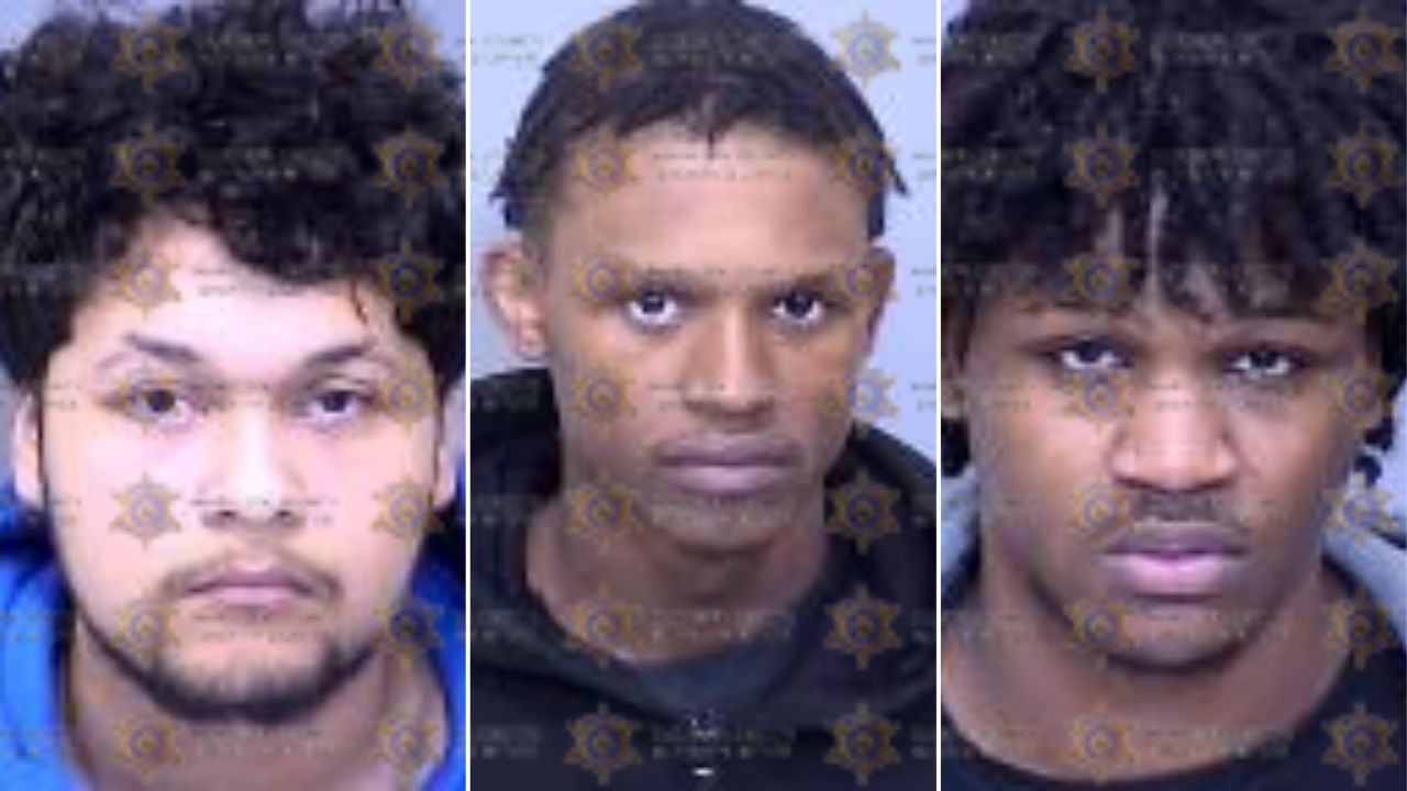 Three teens were arrested on Friday in connection with a 2025 homicide in north Phoenix, authoritie...