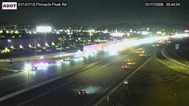 Northbound Interstate 17 closed in Phoenix due to law enforcement. (Arizona news)...