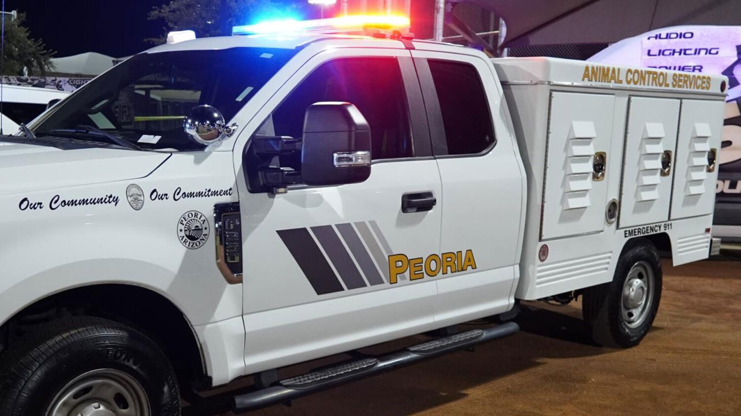 Peoria police say over 60 dogs were removed and three were found dead in a home near 91st Avenue an...