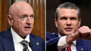 Sen. Mark Kelly sues Defense Secretary Pete Hegseth in response to demotion threat