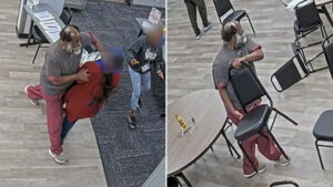 Wild video shows intruder punching, knocking over seniors at Tempe community center