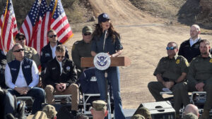 DHS Sec. Kristi Noem highlights border accomplishments, Arizona Democrats respond