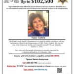 88-CRIME reward poster for the Nancy Guthrie case.