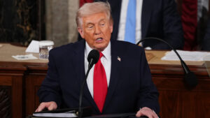 Trump uses longest-ever State of the Union to try to convince voters that US is 'winning so much'